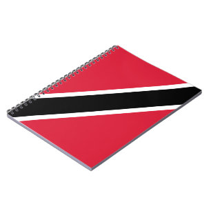 Caderno Espiral Bandeira de Trinidad e Tobago