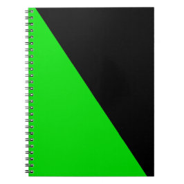 Caderno Espiral Bandeira do Anarquismo Verde