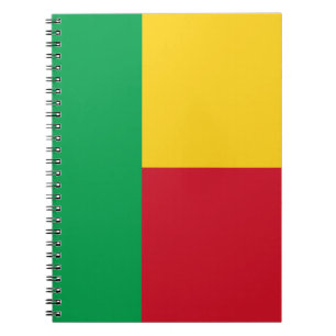 Caderno Espiral Bandeira do Benim