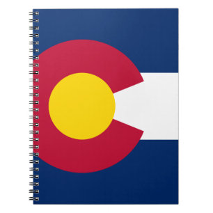 Caderno Espiral Bandeira do Estado do Colorado