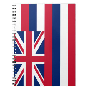 Caderno Espiral Bandeira do Havaí (Estado dos EUA)