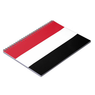 Caderno Espiral Bandeira do Iémen