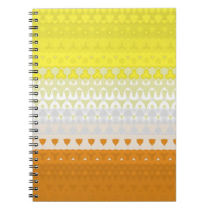 Caderno Espiral Bandeira do Orgulho Maverique Abstrata