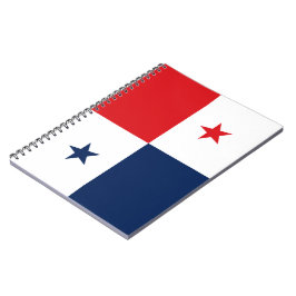 Caderno Espiral Bandeira do Panamá
