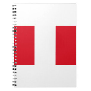 Caderno Espiral Bandeira do Peru