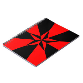 Caderno Espiral Bandeira do socialismo libertário