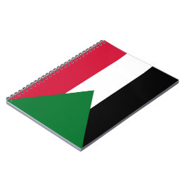 Caderno Espiral Bandeira do Sudão