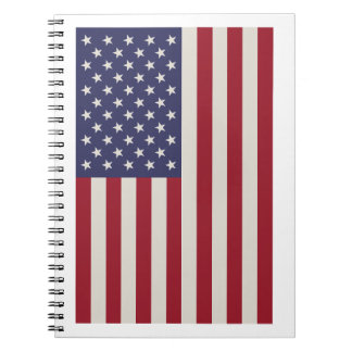 Caderno Espiral Bandeira dos Estados Unidos da América (1960)