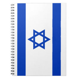 Caderno Espiral Bandeira Israelense (Israel)