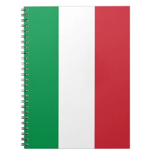 Caderno Espiral Bandeira Itália