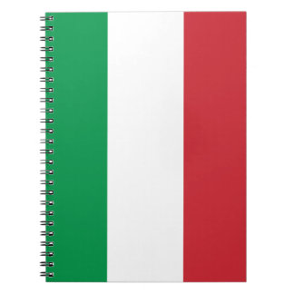 Caderno Espiral Bandeira italiana, bandeira da itália, italia