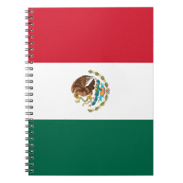 Caderno Espiral Bandeira mexicana (México)