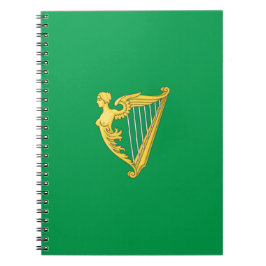 Caderno Espiral Bandeira Republicana Irlandesa