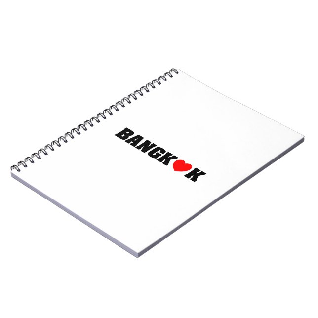 CADERNO ESPIRAL BANGKOK LOVE (Left Side)