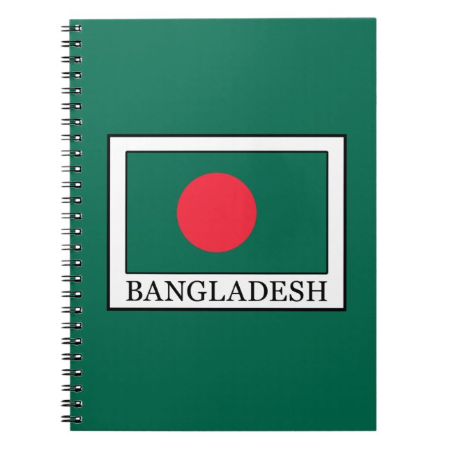 Caderno Espiral Bangladesh (Frente)