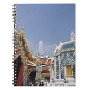 Caderno Espiral Banguecoque, Tailândia. Palácio Real de Banguecoqu