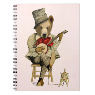 Caderno Espiral Banjo Bear 3