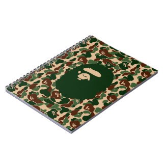 Caderno Espiral bape Camo hypebeast