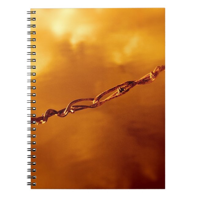 Caderno Espiral Barbed Wire Fugue (Frente)