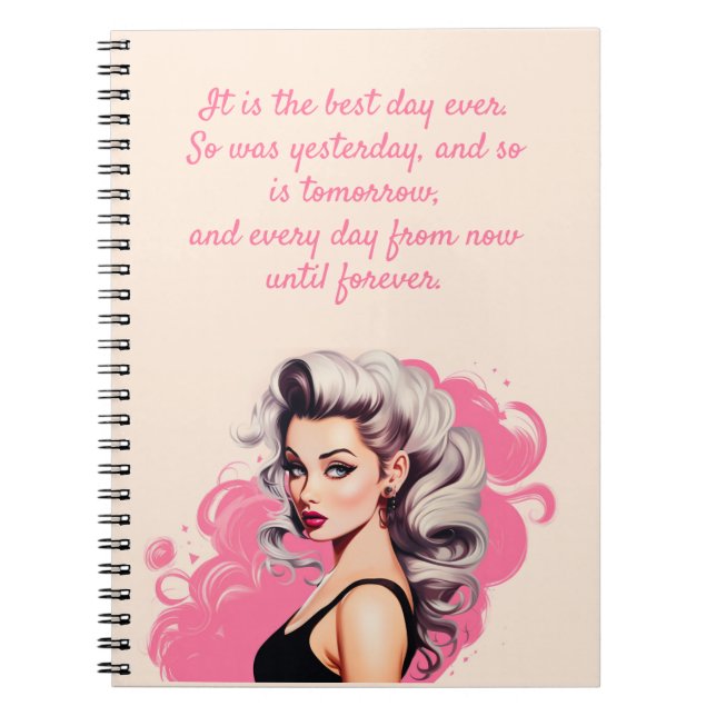 Caderno Espiral Barbie Inspirou (Frente)