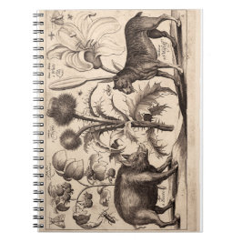 Caderno Espiral Barco e Mastiff