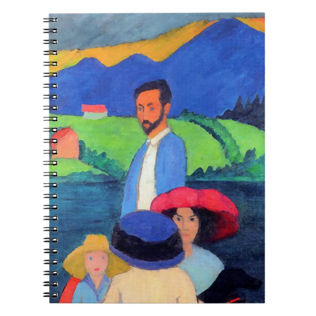 Caderno Espiral Barco Gabriele Munter (Frente)
