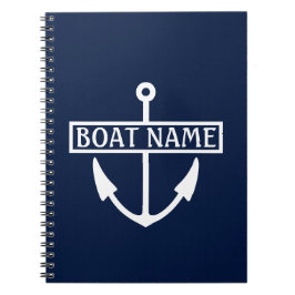 Caderno Espiral Barqueiro Anchor Cruise