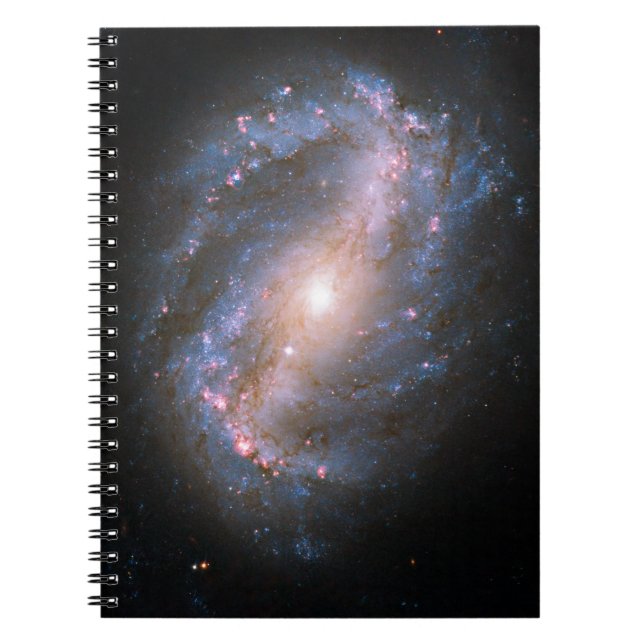 Caderno Espiral Barred Spiral Galaxy (Frente)