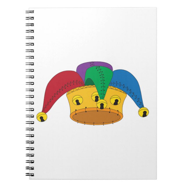 Caderno Espiral Barrete de Bobo (Frente)