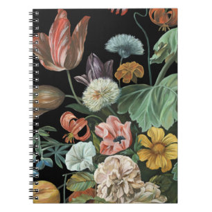 Caderno Espiral Barroco Floral - Buquê das Flores