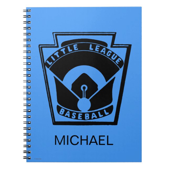 Caderno Espiral Basebol da liga júnior (Frente)