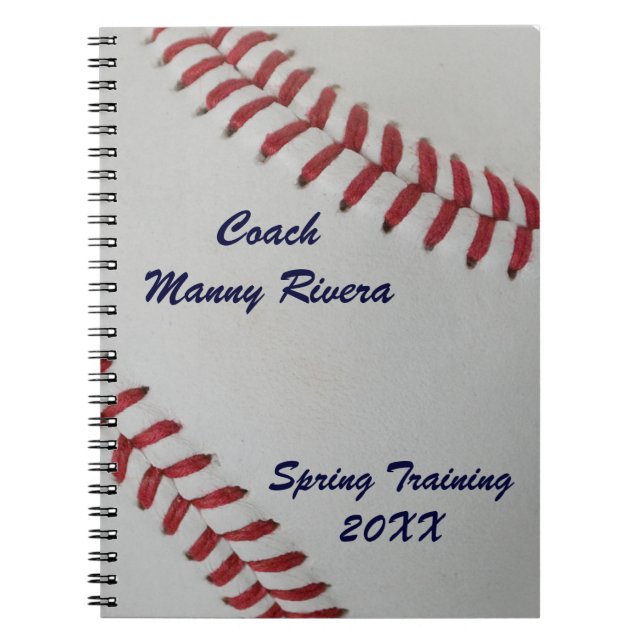Caderno Espiral Basebol Fan-tastic_pitch perfect_personalized (Frente)