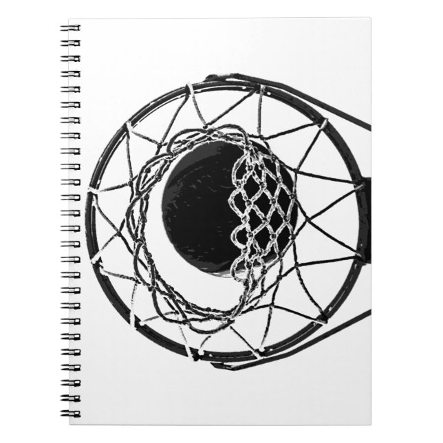 Caderno Espiral Basquete de pop (Frente)
