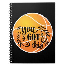 Caderno Espiral Basquete | Você Recebeu Isso