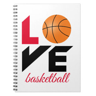Caderno Espiral Basquetebol do amor