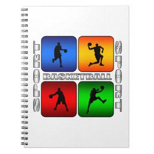 Caderno Espiral Basquetebol Espectacular