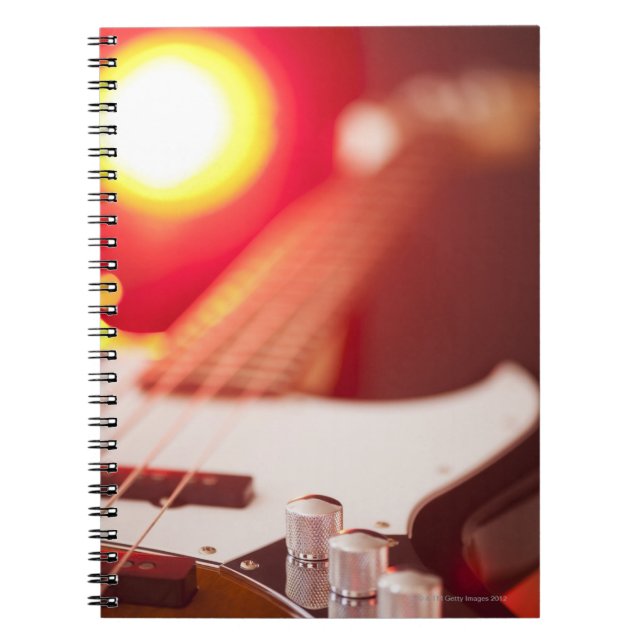 Caderno Espiral Bass Guitar (Frente)