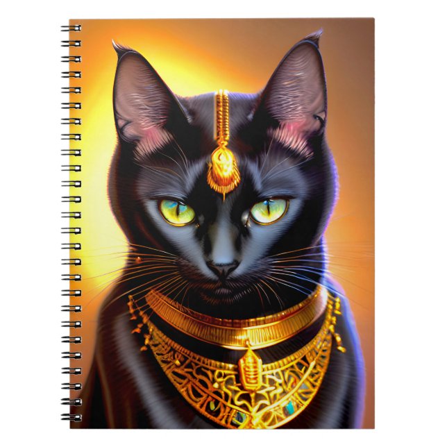 Caderno Espiral Bastet Notebook (Frente)