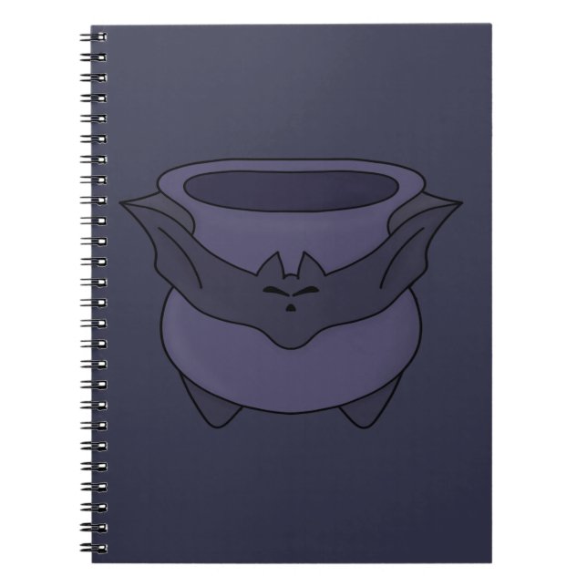Caderno Espiral Bat Cauldron (Frente)