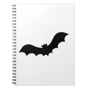 Caderno Espiral Bat Silhouette