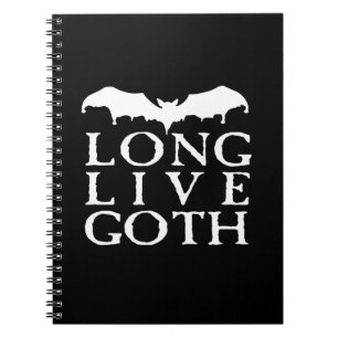 Caderno Espiral Bat Vampiro Gótico Vampiro