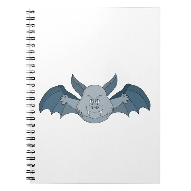 Caderno Espiral Bat Voador (Frente)