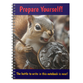 Caderno Espiral Batalha de Esquilo