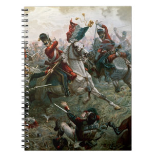 Caderno Espiral Batalha de Waterloo, o 18 de junho de 1815, 1898