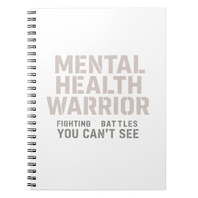 Caderno Espiral Batalhas Invisíveis, Força Interna (Frente)