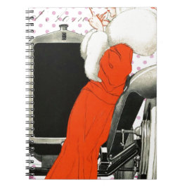 Caderno Espiral batente de polkadots