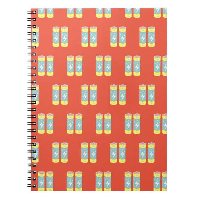 Caderno Espiral Baterias (Frente)