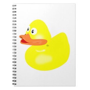 Caderno Espiral Bath Duck
