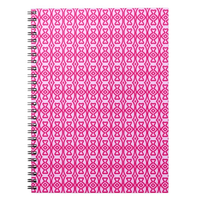 Caderno Espiral Batik Rosa (Frente)