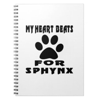 Caderno Espiral Batimento cardíaco para SPHYNX